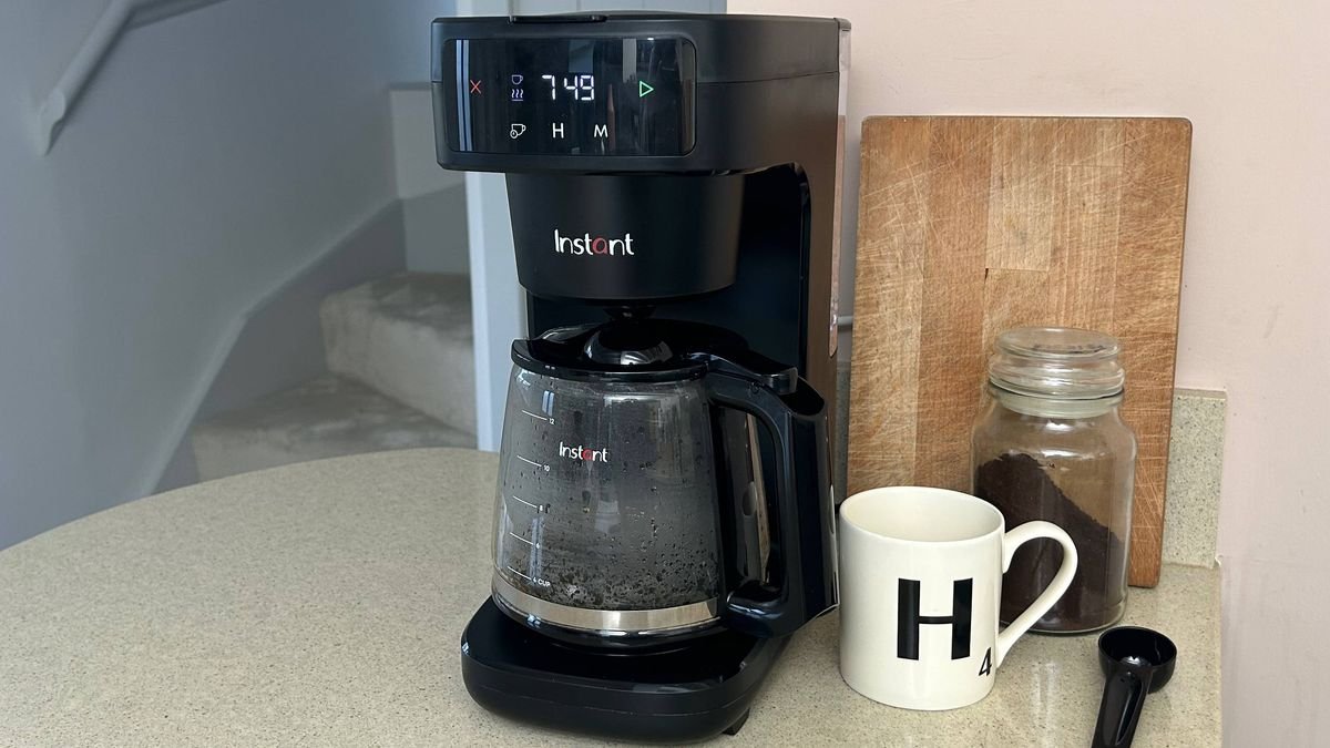 Instant Infusion Brew coffee maker on kitchen counter